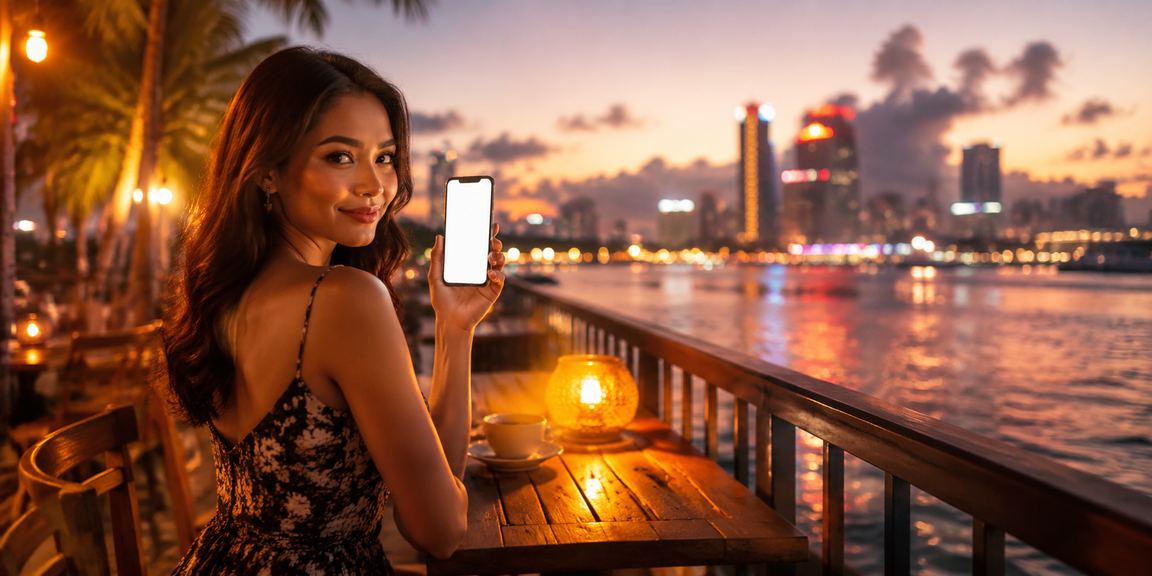 Paparan aplikasi pertaruhan mudah alih dg41 di Kuala Lumpur pada skrin telefon pintar