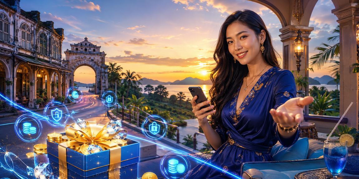 Pengguna membuat deposit ringkas menggunakan aplikasi mudah alih di Malaysia