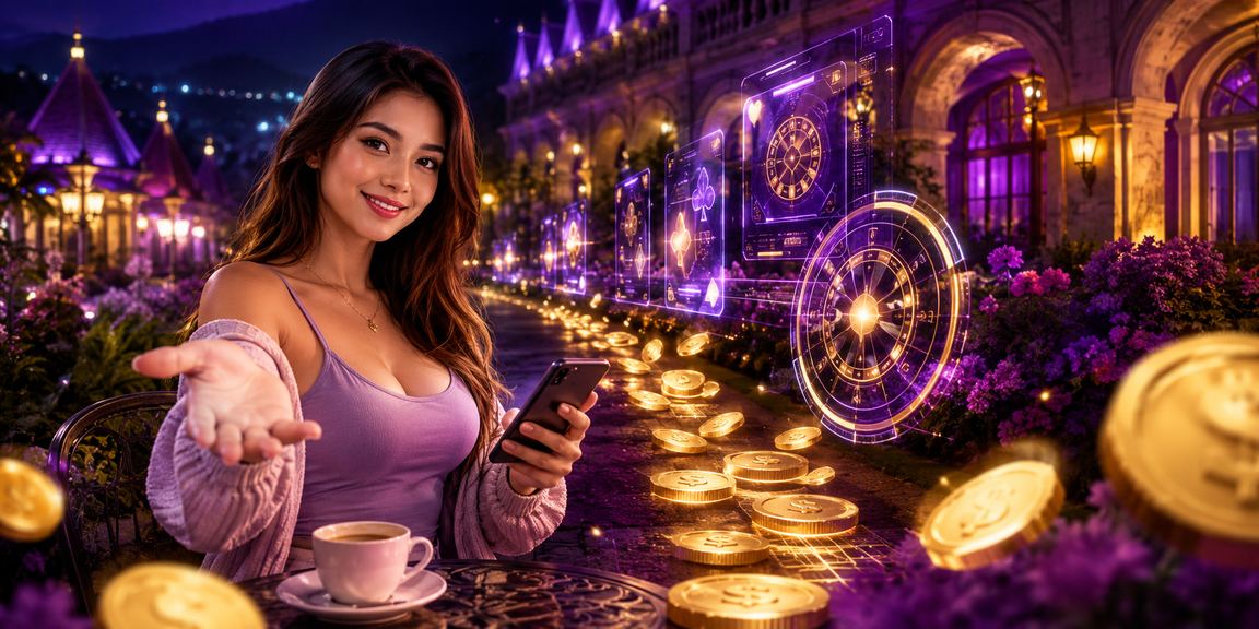 Pengguna Malaysia menggunakan telefon bimbit untuk mengakses kasino dalam talian dg41