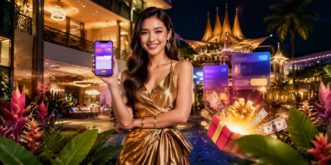 Pengguna Malaysia menggunakan aplikasi kasino mudah alih dg41 di telefon Android